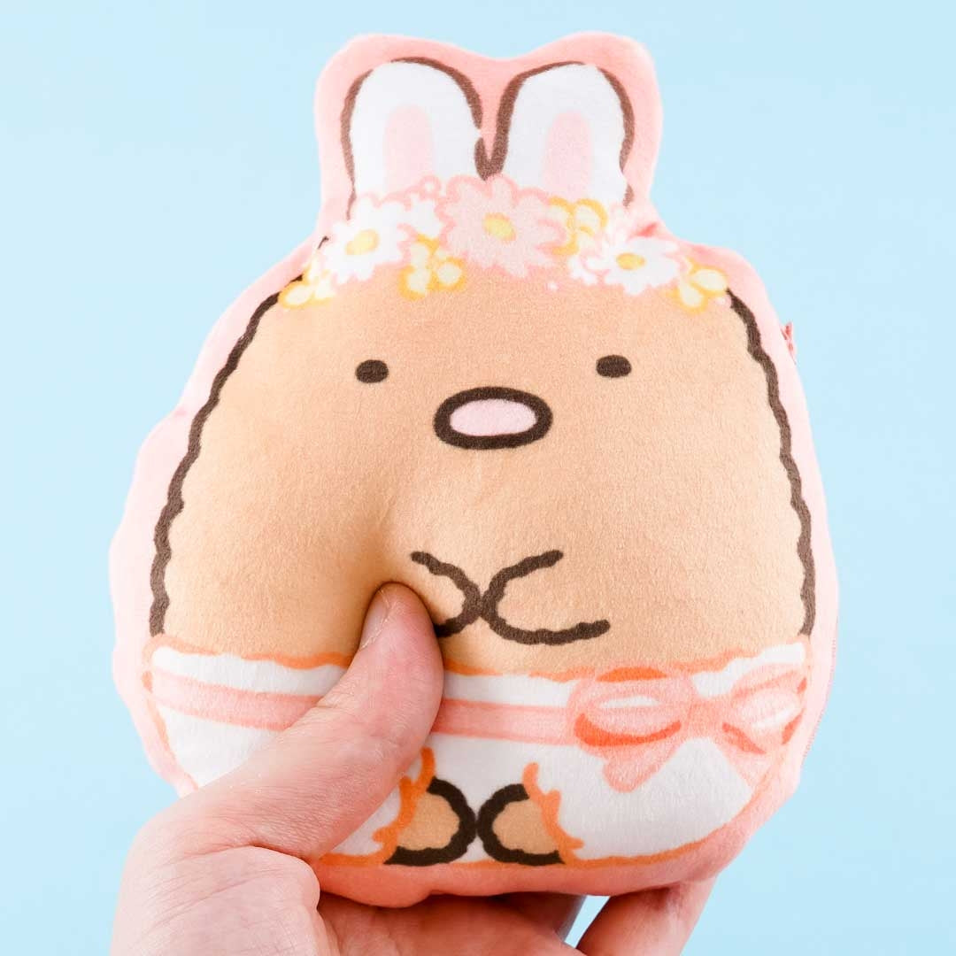 Sumikko Gurashi Easter Bunny Plushie Pouch - Tonkatsu
