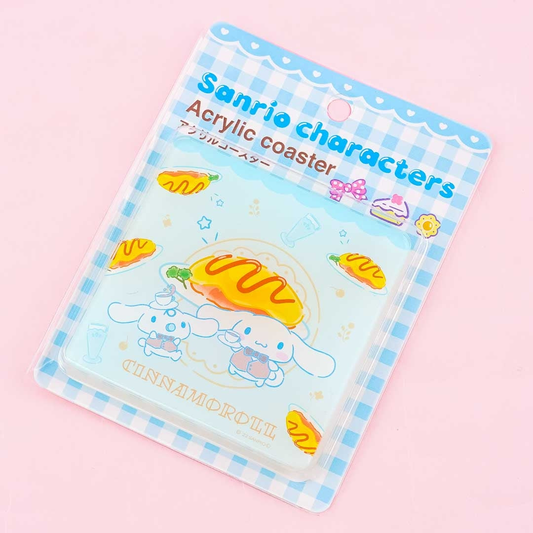 Cinnamoroll Omurice Acrylic Coaster
