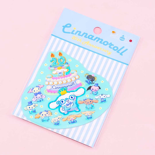 Cinnamoroll 25th Anniversary Sticker - Celebration Party
