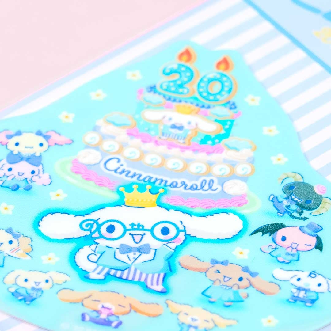 Cinnamoroll 25th Anniversary Sticker - Celebration Party