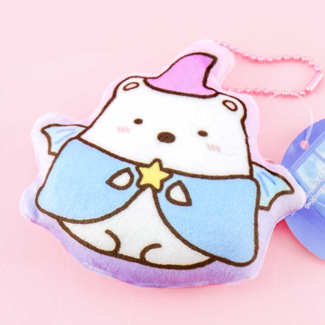Sumikko Gurashi Shirokuma Moonlight Night Pouch Charm