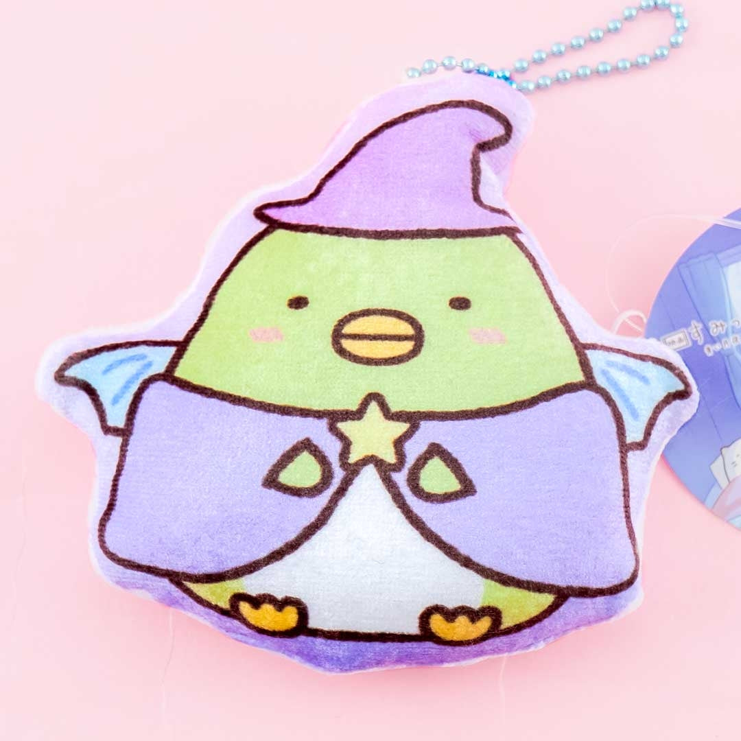 Sumikko Gurashi Wizard Die-Cut Coin Purse & Bag Charm - Penguin?
