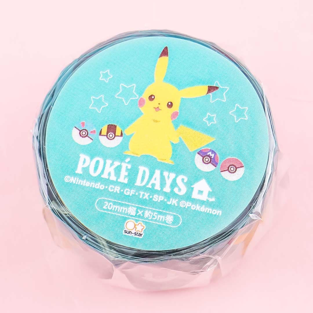 Pokémon Pikachu Poké Days Masking Tape