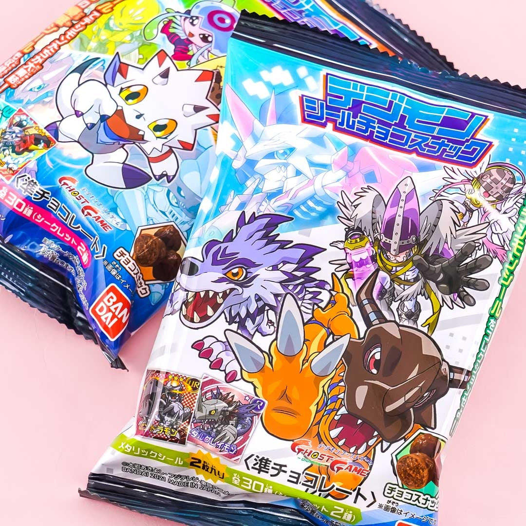 Digimon Seal Chocolate Snacks