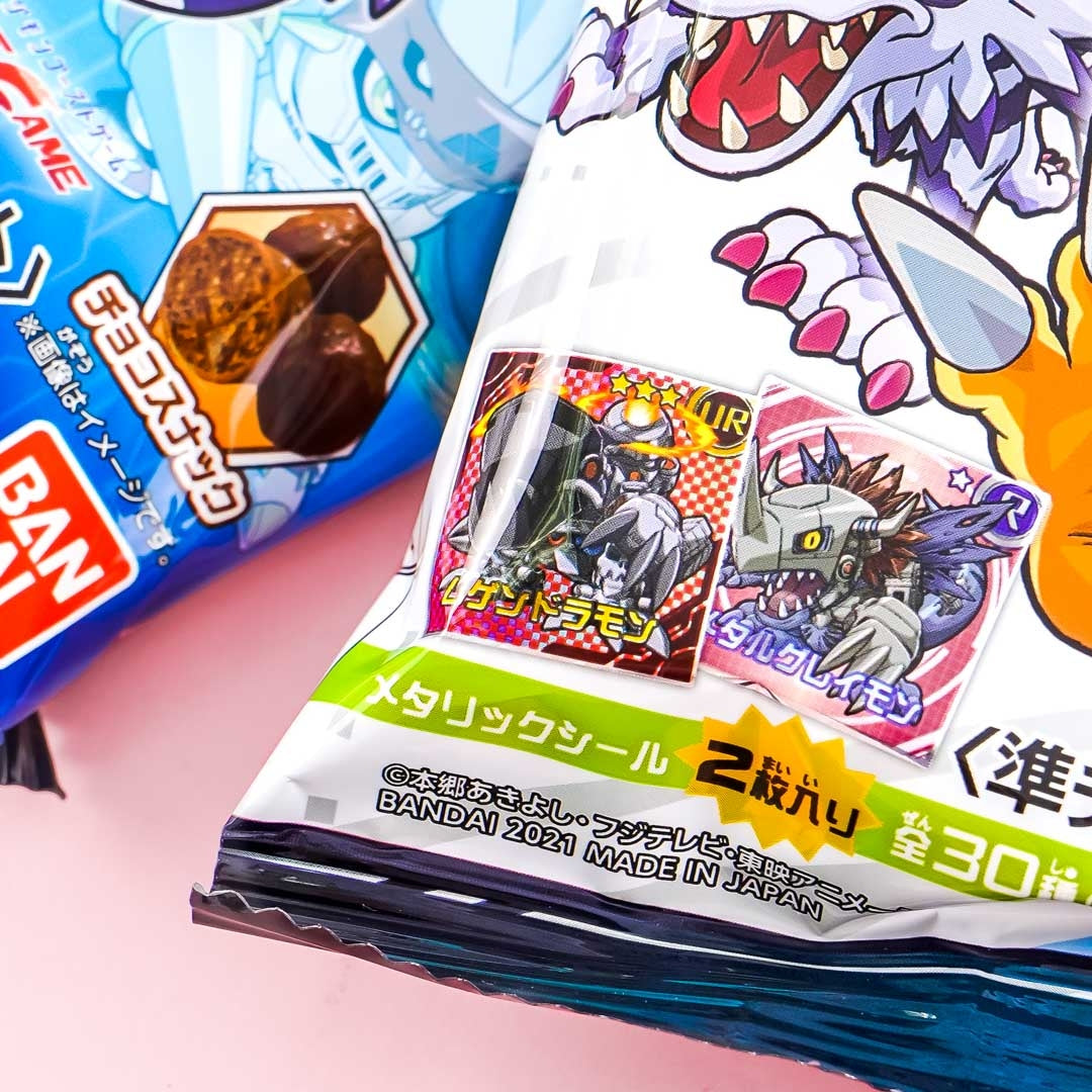Digimon Seal Chocolate Snacks