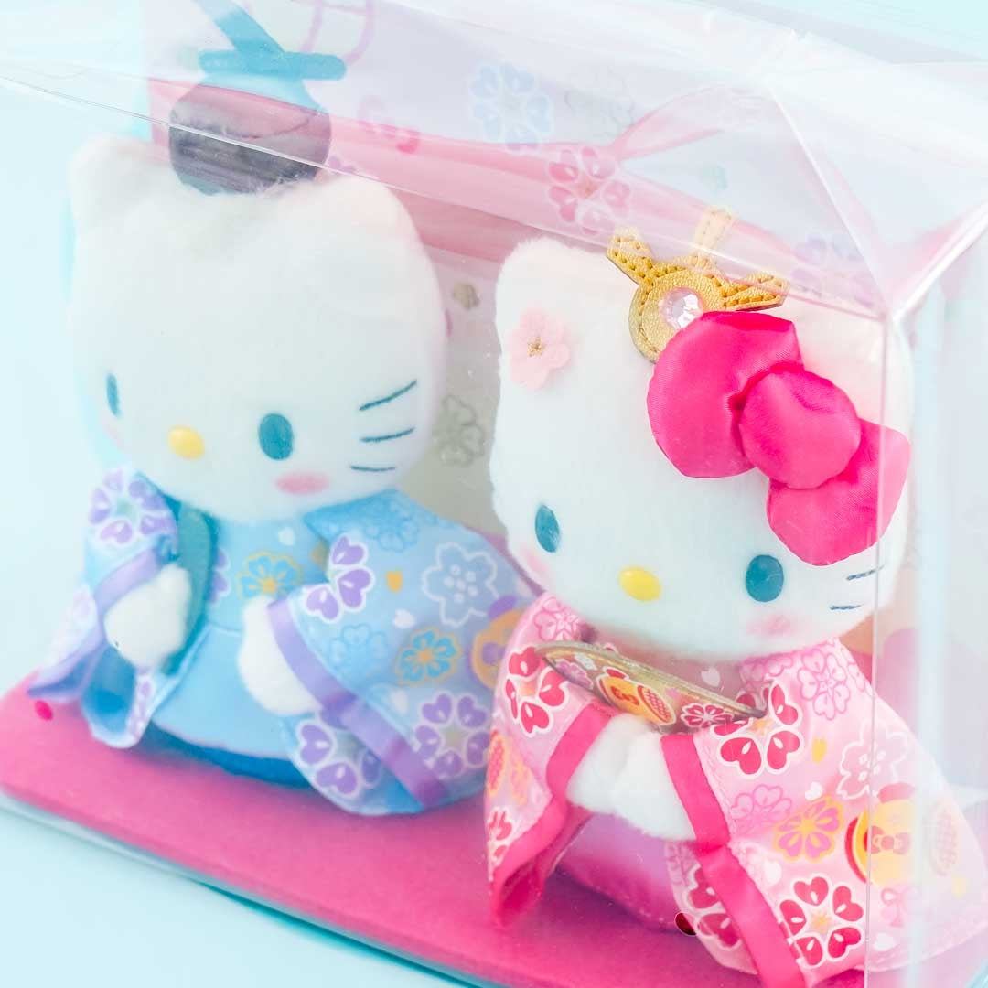 Hello Kitty Hinamatsuri Plushie Doll Set