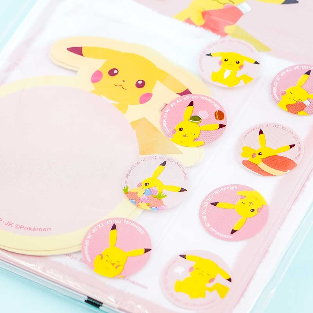 Pikachu Poke Days Letter Set