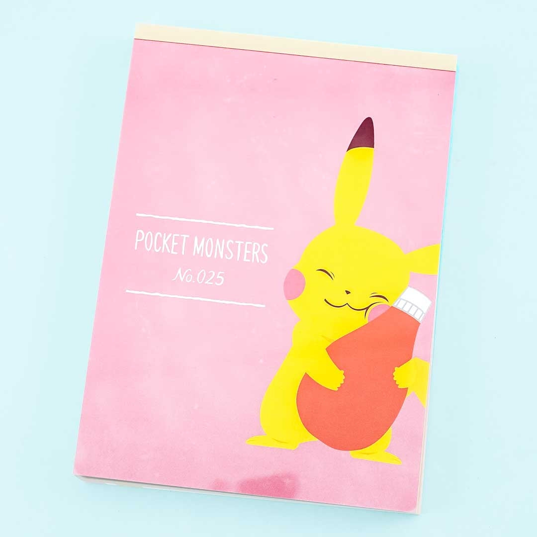 Pokémon Pikachu Ketchup Love A6 Memo Pad