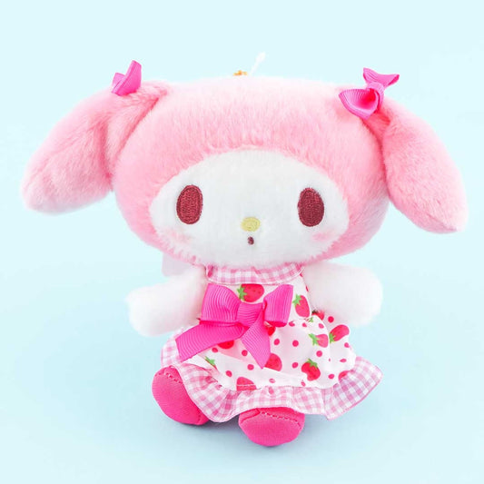 My Melody Sweet Strawberry Plushie Charm - Medium