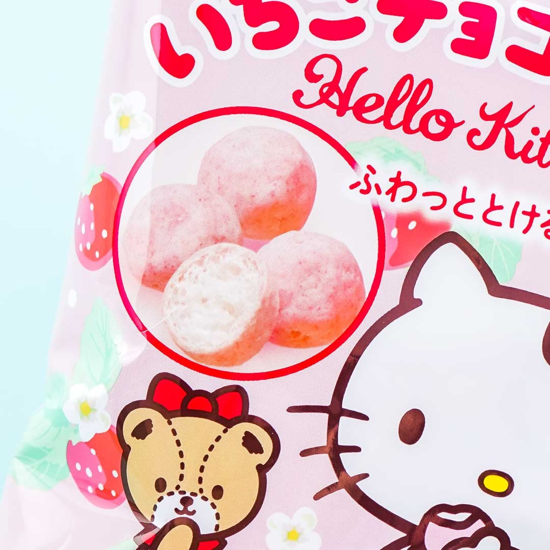 Hello Kitty Strawberry Chocolate Arare Crackers