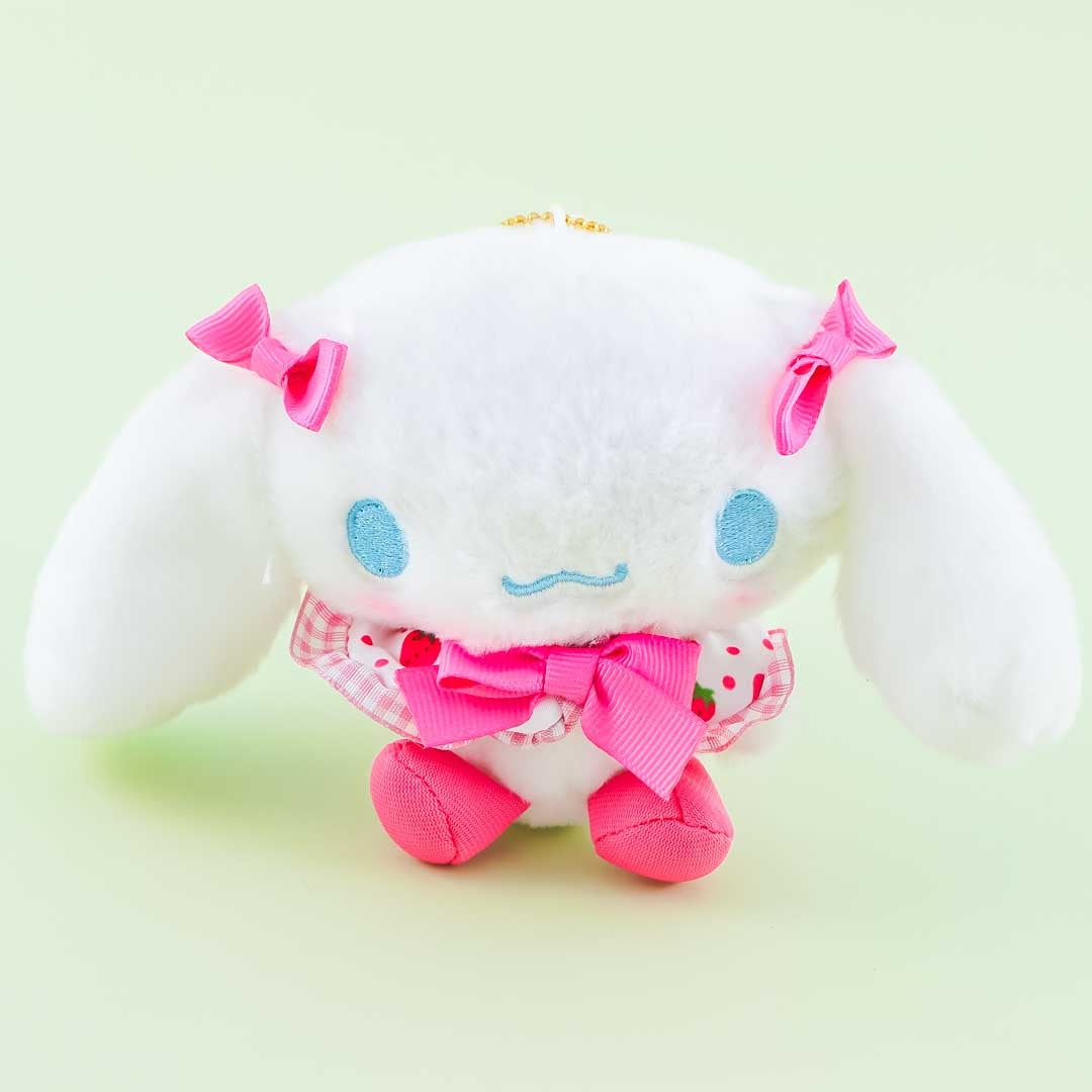 Cinnamoroll Sweet Strawberry Plushie Charm - Medium