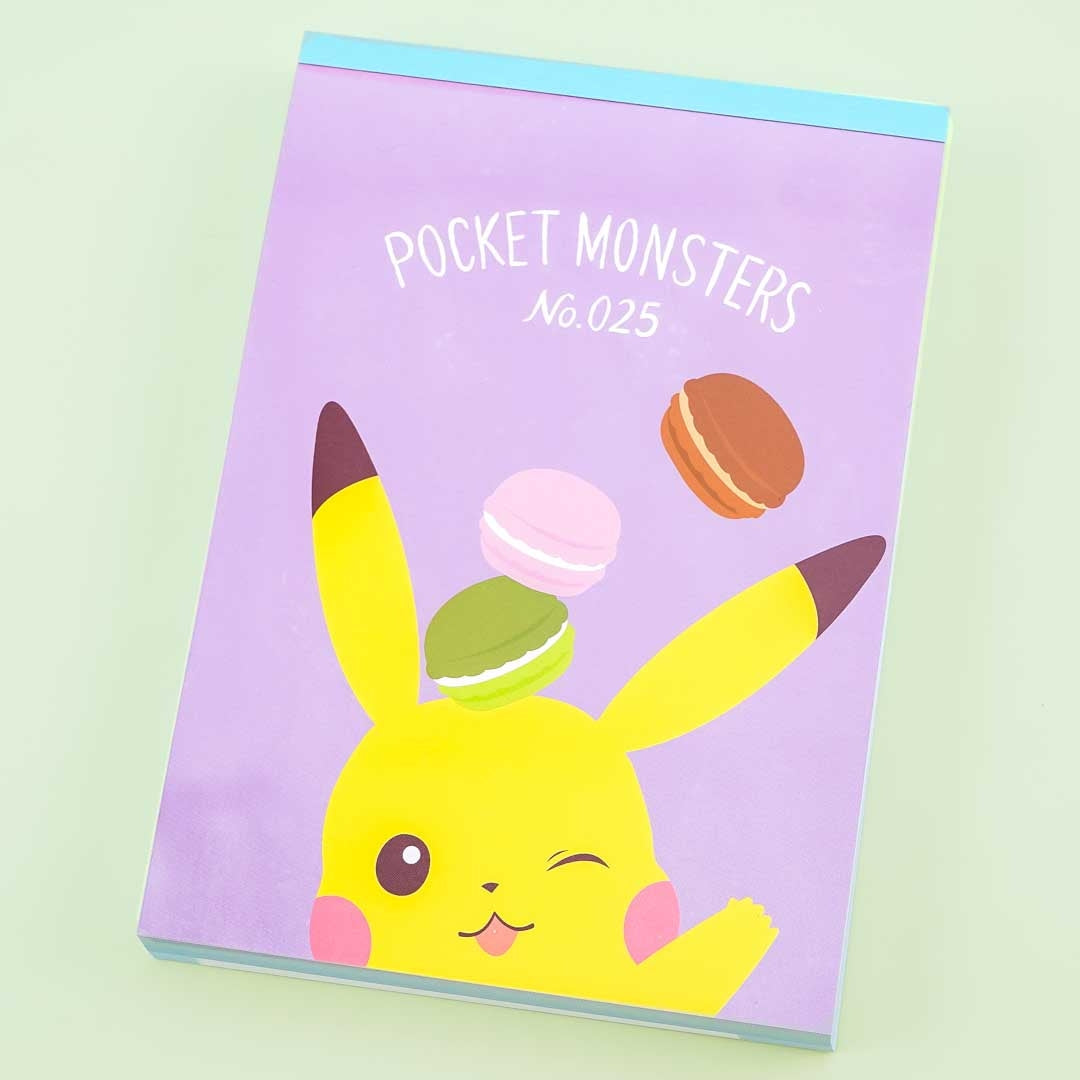 Pokémon Pikachu Macaron Love A6 Memo Pad