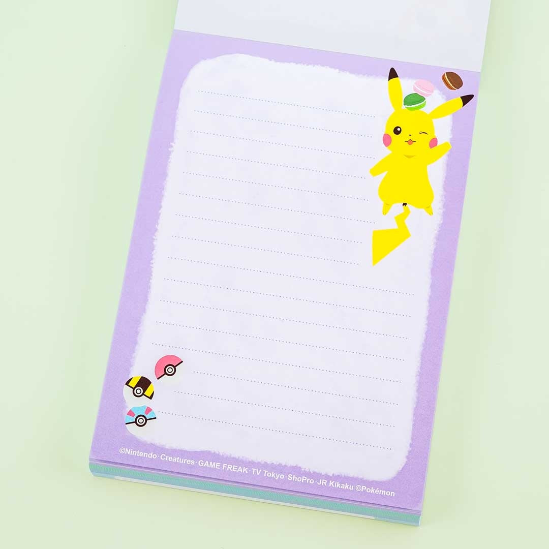 Pokémon Pikachu Macaron Love A6 Memo Pad