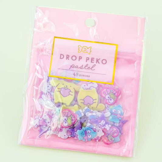 Sanrio Characters Lovely Drop Peko Pastel Stickers