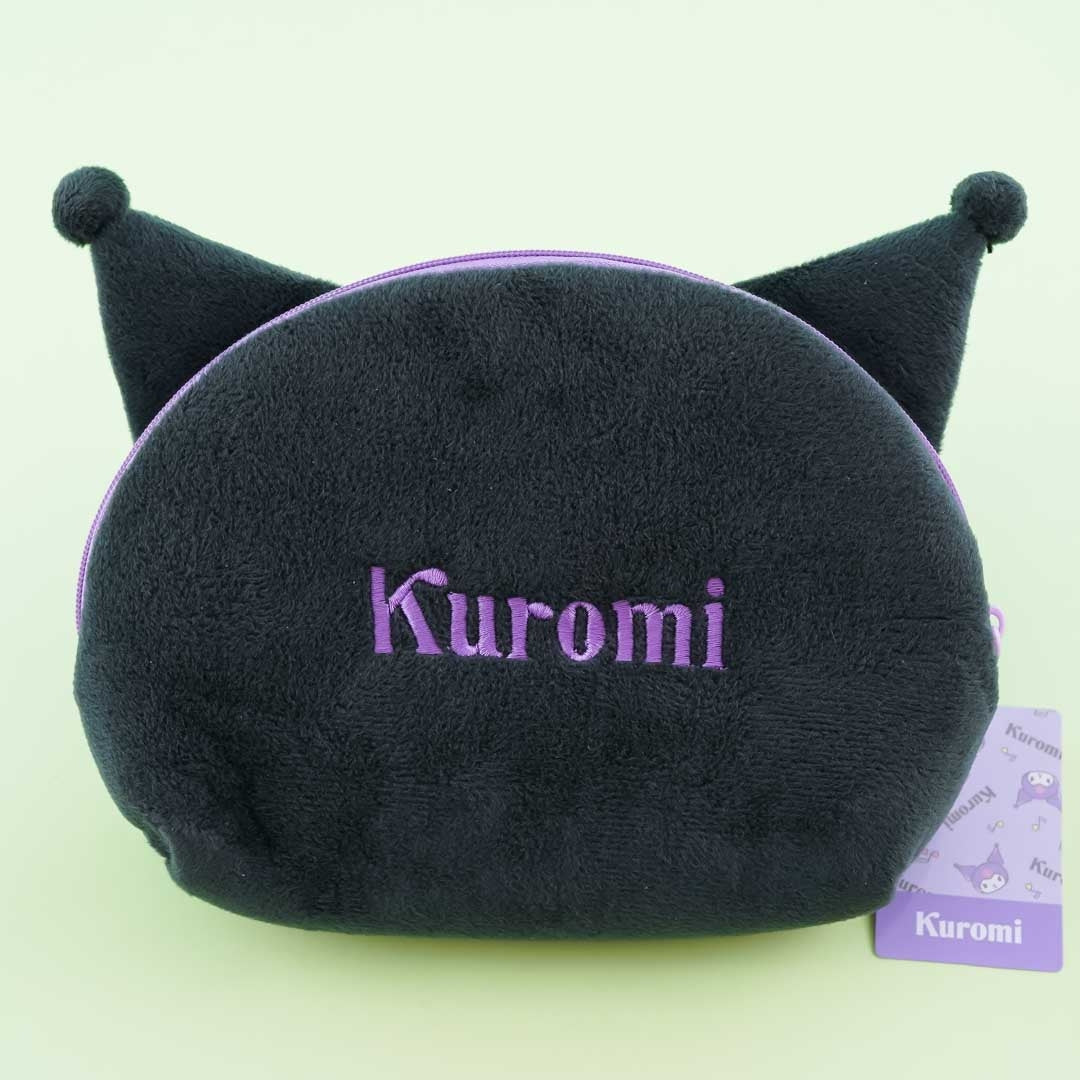 Kuromi Fluffy Head Pouch