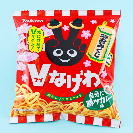 Tohato V Nagewa Jibun No Shori Ring Snacks - Curry