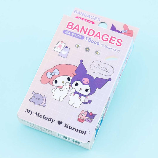 My Melody & Kuromi Pastel Bandages