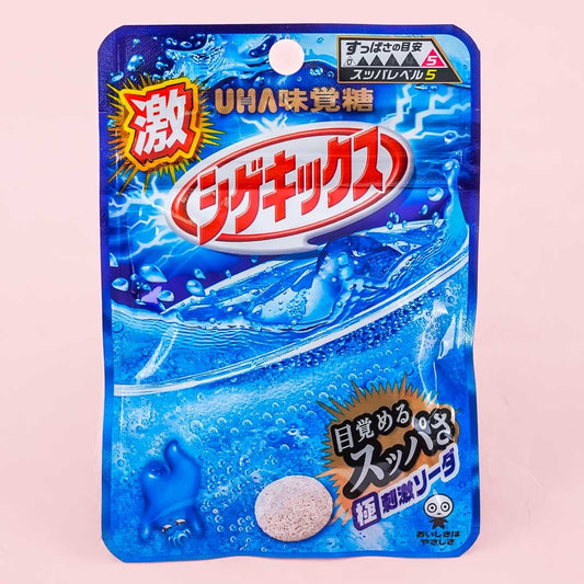 UHA Shigekix Extremely Sour Gummy Drops - Soda