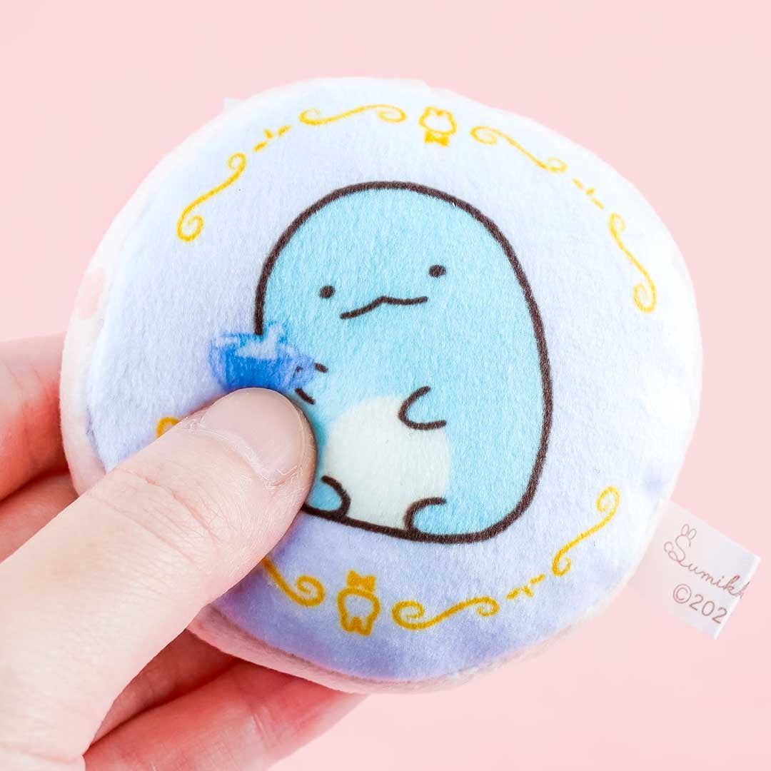 Sumikko Gurashi Tokage Round Plushie Charm