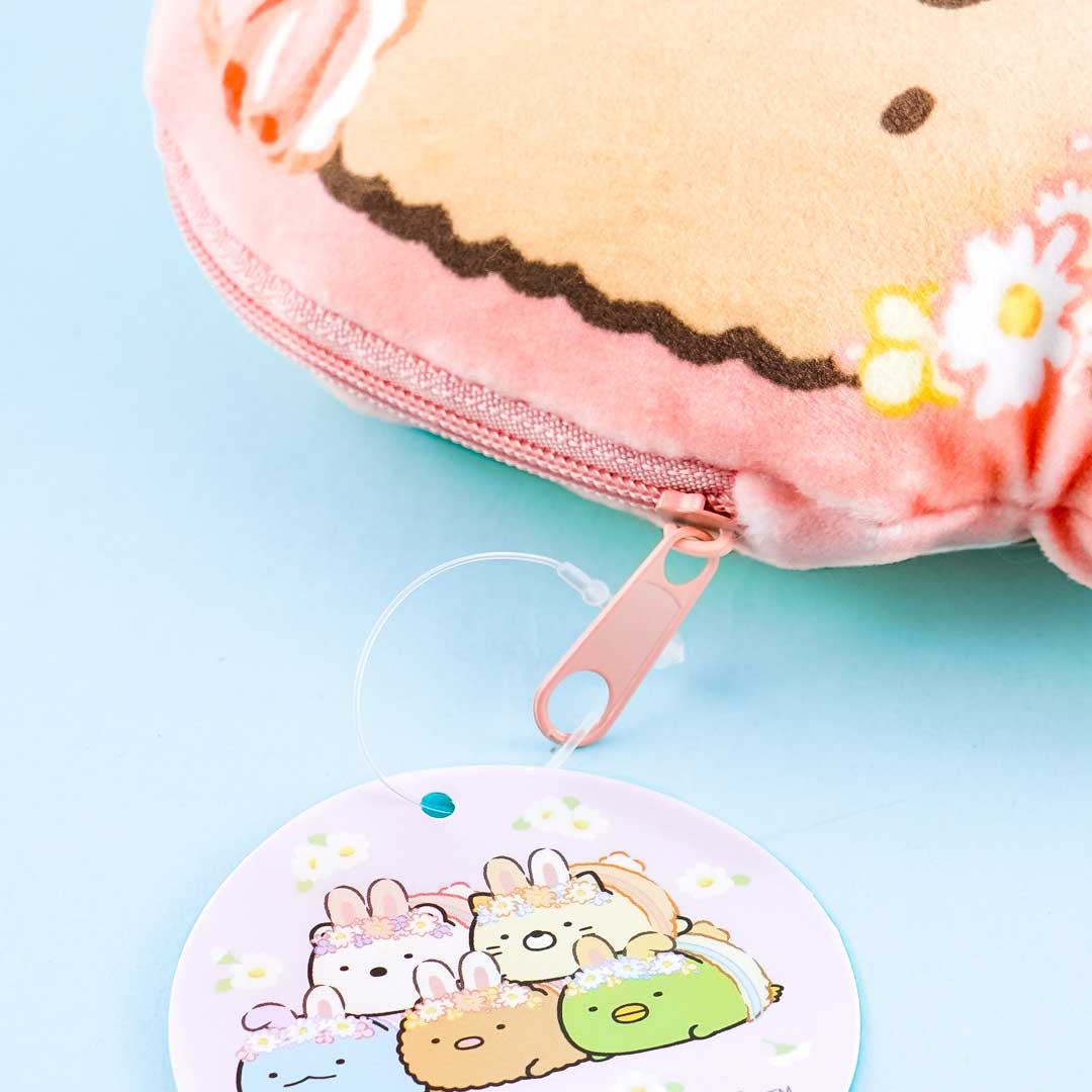 Sumikko Gurashi Easter Bunny Plushie Pouch - Tonkatsu