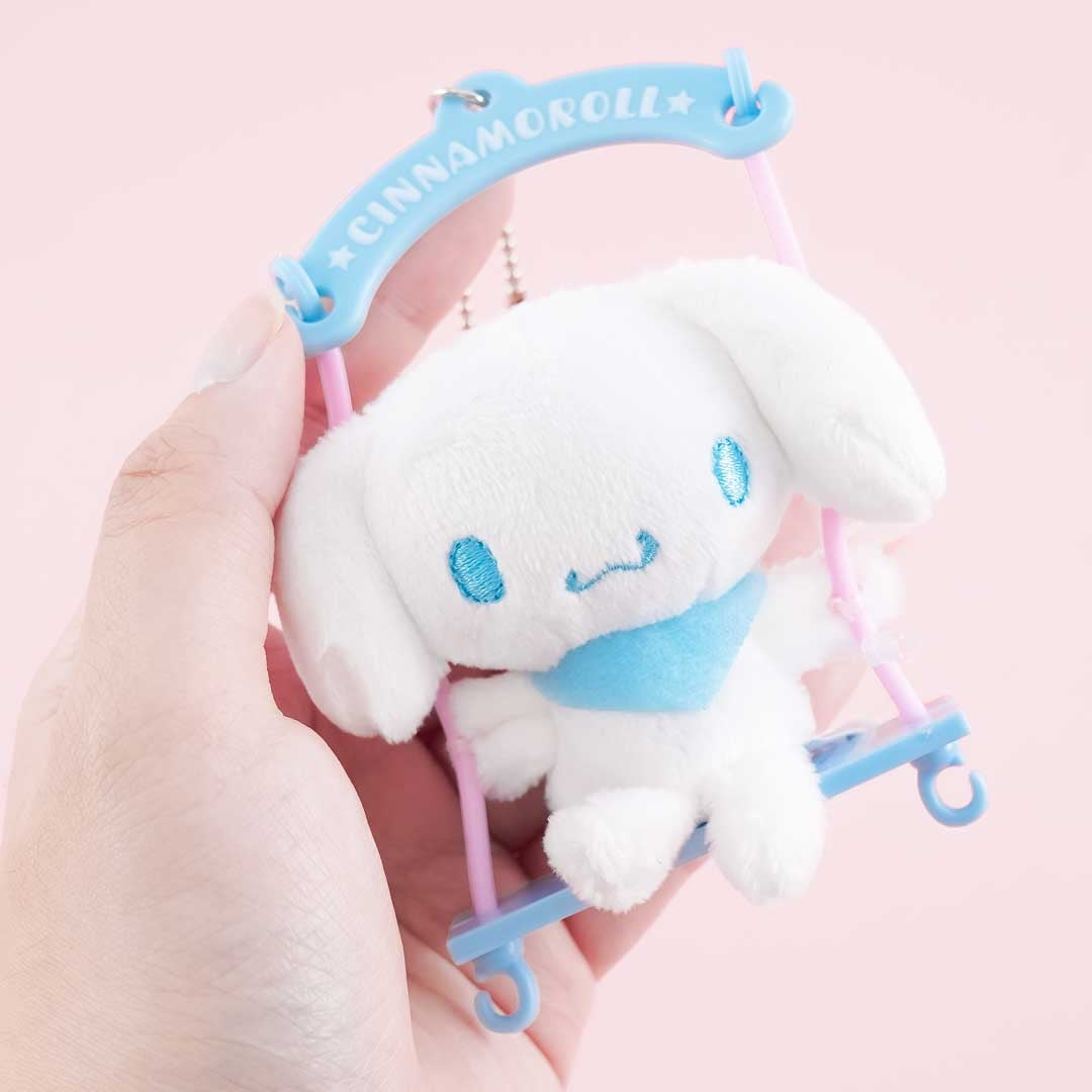 Sanrio Characters Swing Plushie Charm - Cinnamoroll