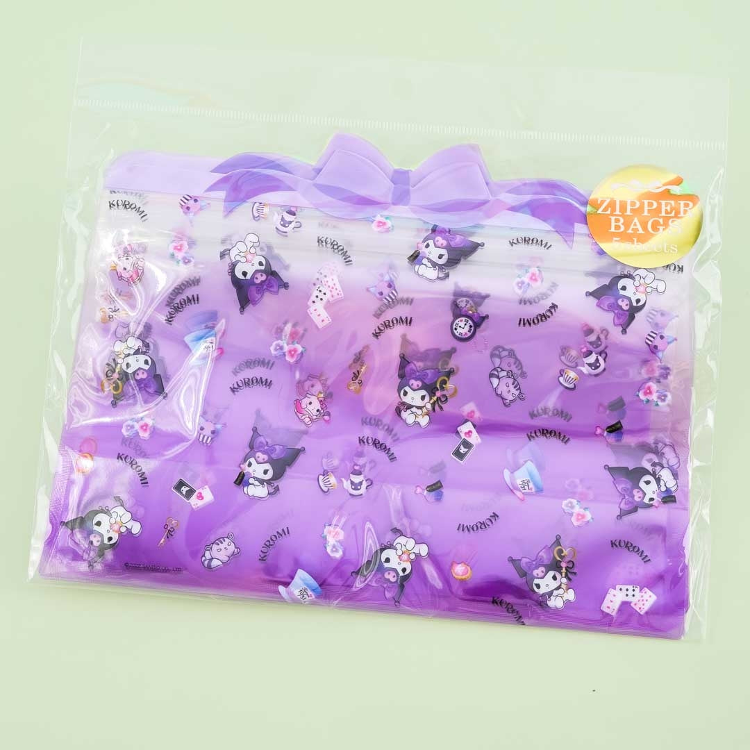 Kuromi Dress-Up Zipper Bag Set