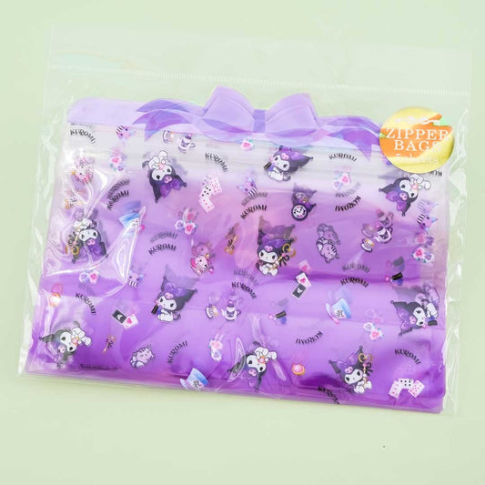 Kuromi Dress-Up Zipper Bag Set