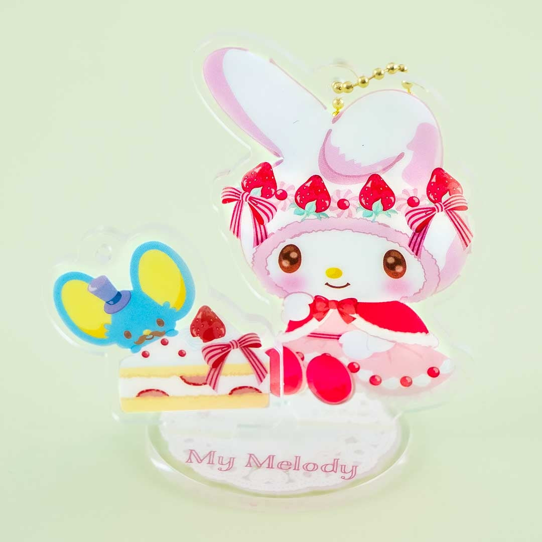 My Melody Sweet Lookbook Acrylic Stand Set - Strawberry Shortcake