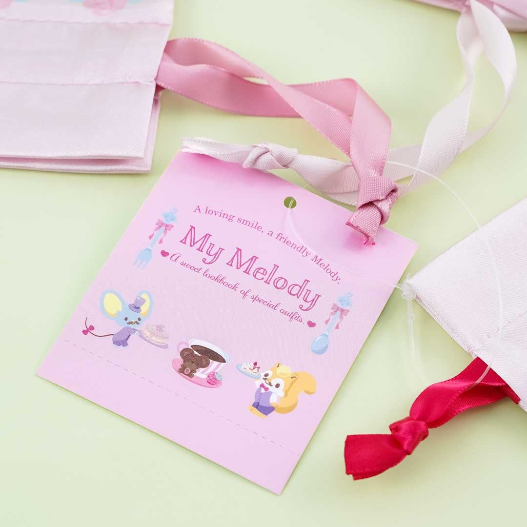 My Melody Sweet LookBook Drawstring Pouch Set