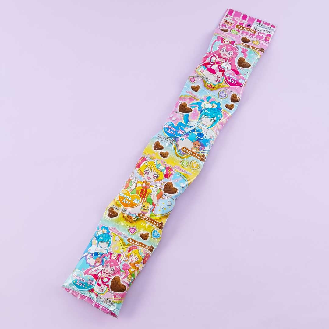 Delicious Party Pretty Cure Heart Choco Snack Set - 4 Packs