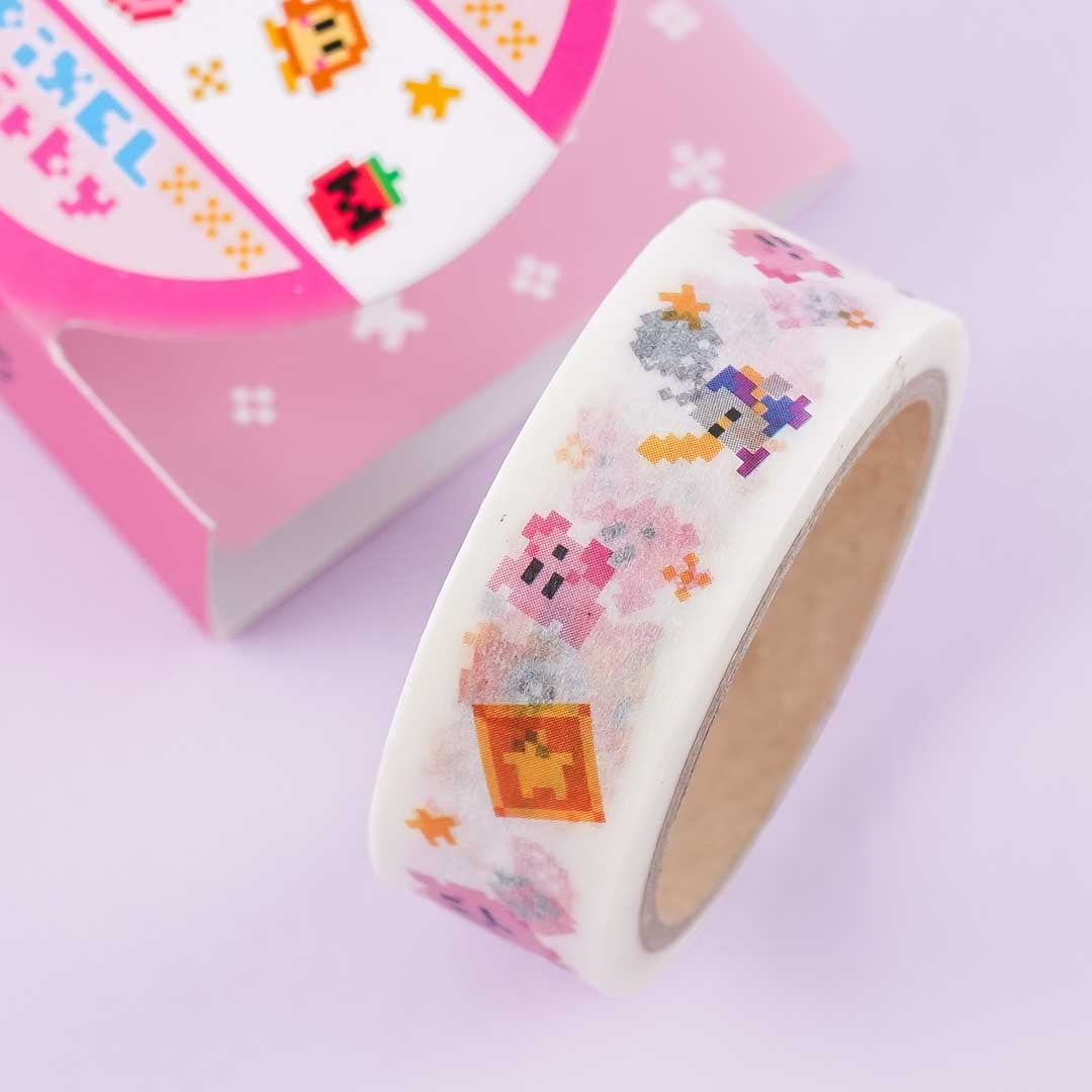 Kirby Pixel Masking Tape