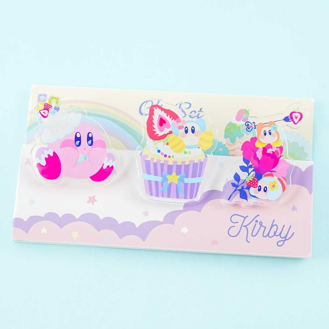Kirby Cake Clip Set