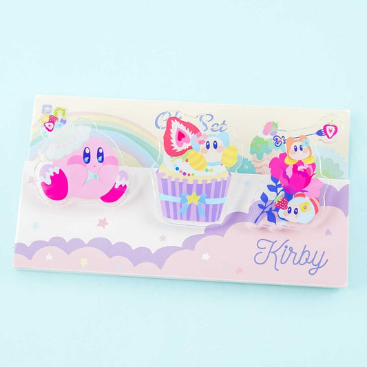 Kirby Cake Clip Set