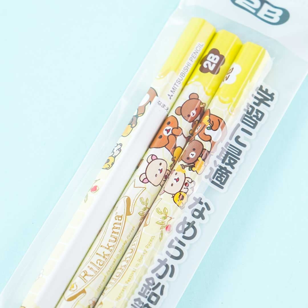 Rilakkuma Honey Time Pencil Set