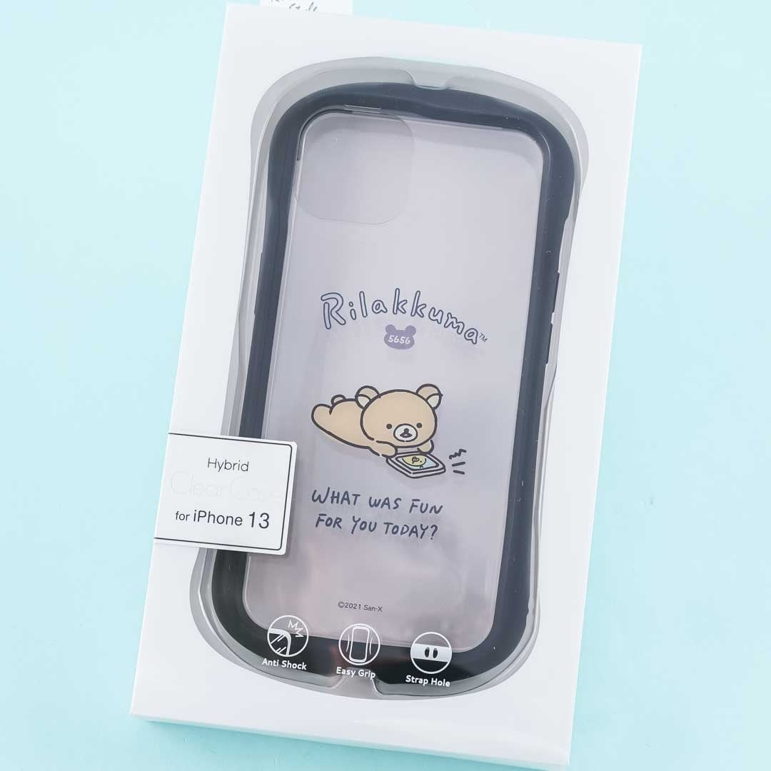 Rilakkuma Hybrid Clear Phone Case for iPhone 13