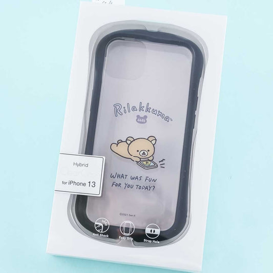 Rilakkuma Hybrid Clear Phone Case for iPhone 13