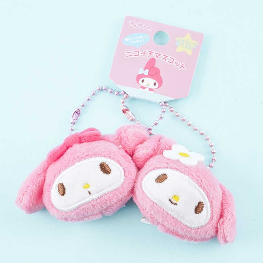 My Melody Nikoichi Magnetic Plushie Charm Set