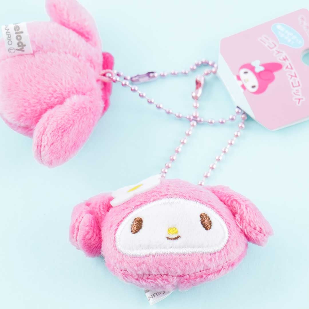 My Melody Nikoichi Magnetic Plushie Charm Set
