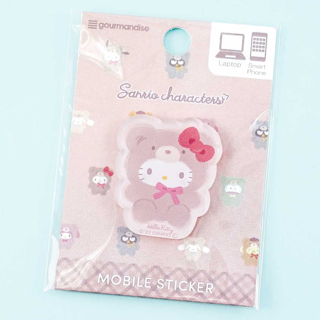 Hello Kitty Lattekuma Mobile Sticker