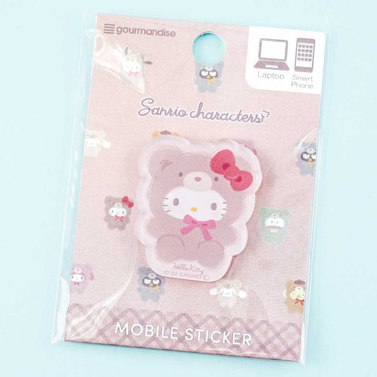 Hello Kitty Lattekuma Mobile Sticker