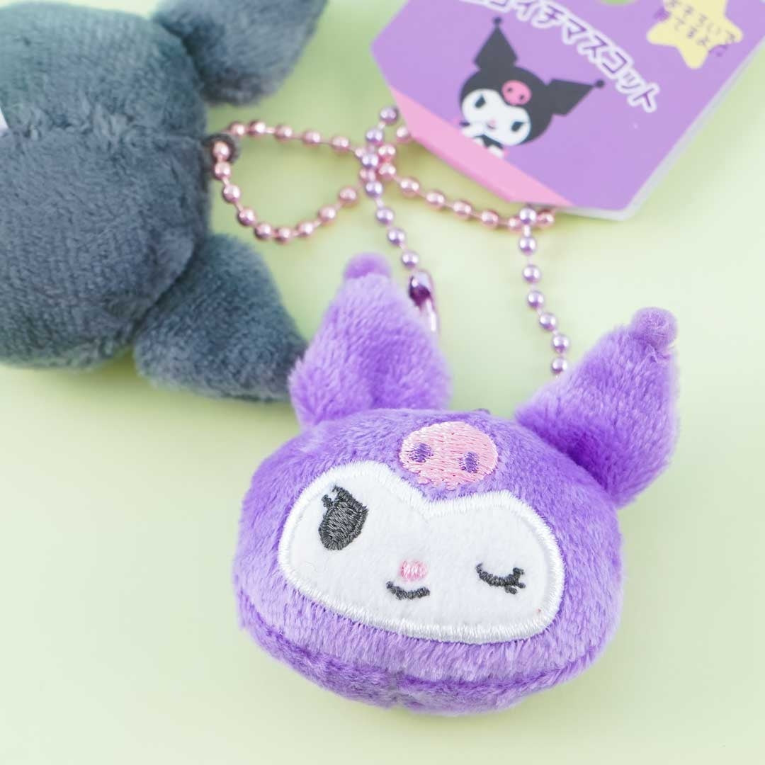 Kuromi Nikoichi Magnetic Plushie Charm Set