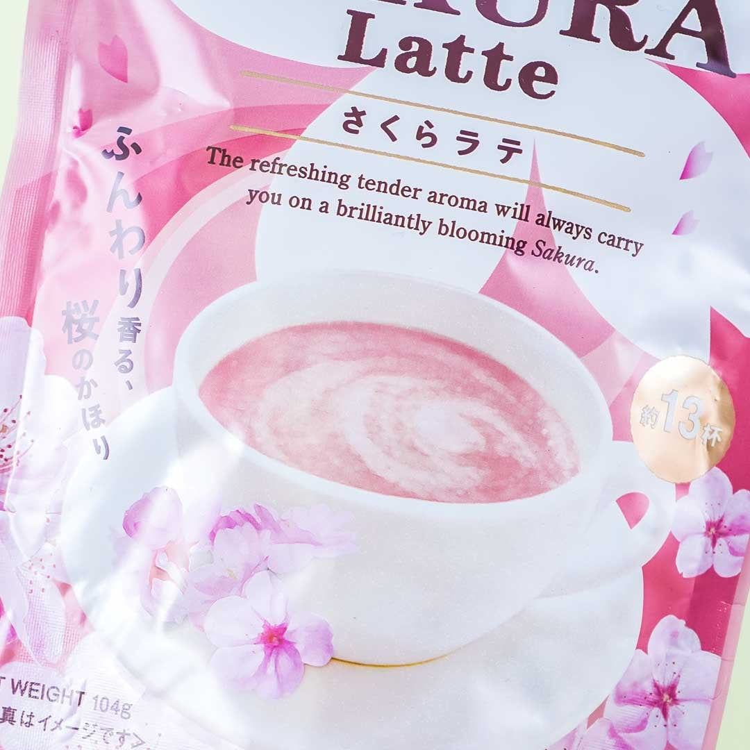 Instant Sakura Latte