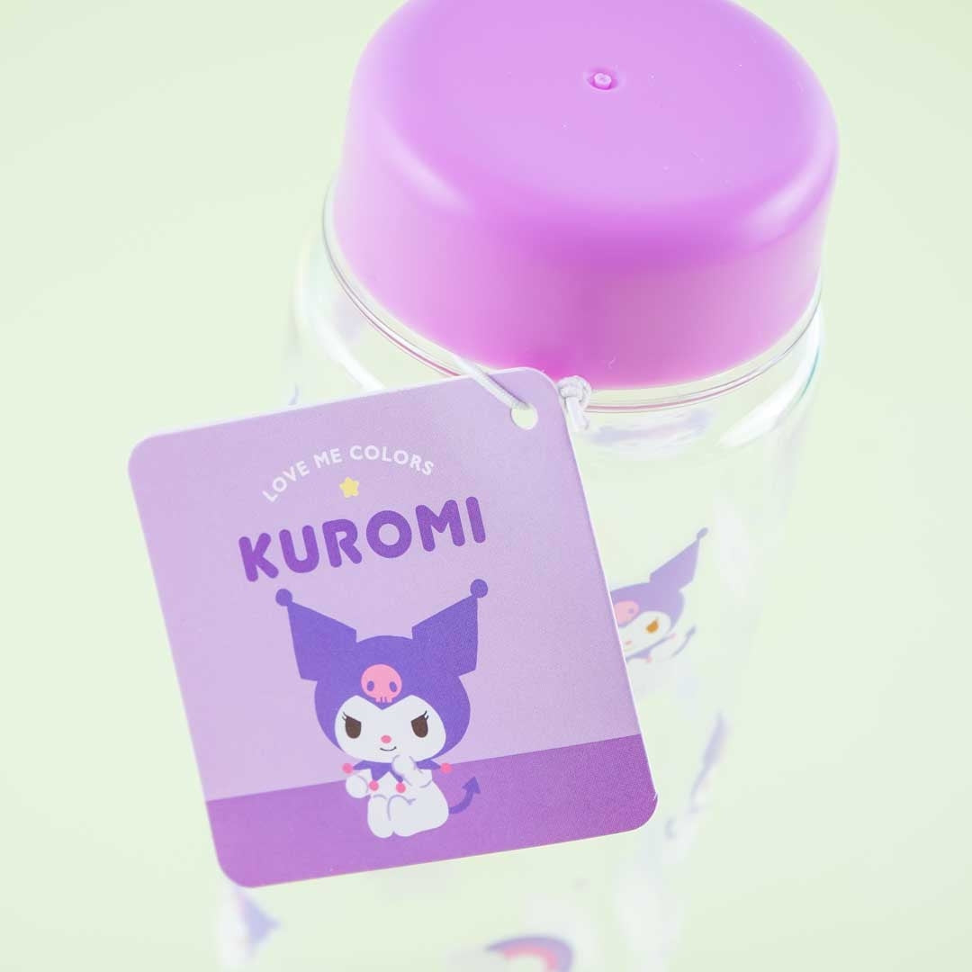 Kuromi Love Me Colors Water Bottle