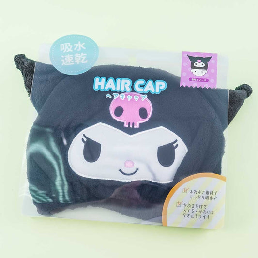 Kuromi Fluffy Hair Cap
