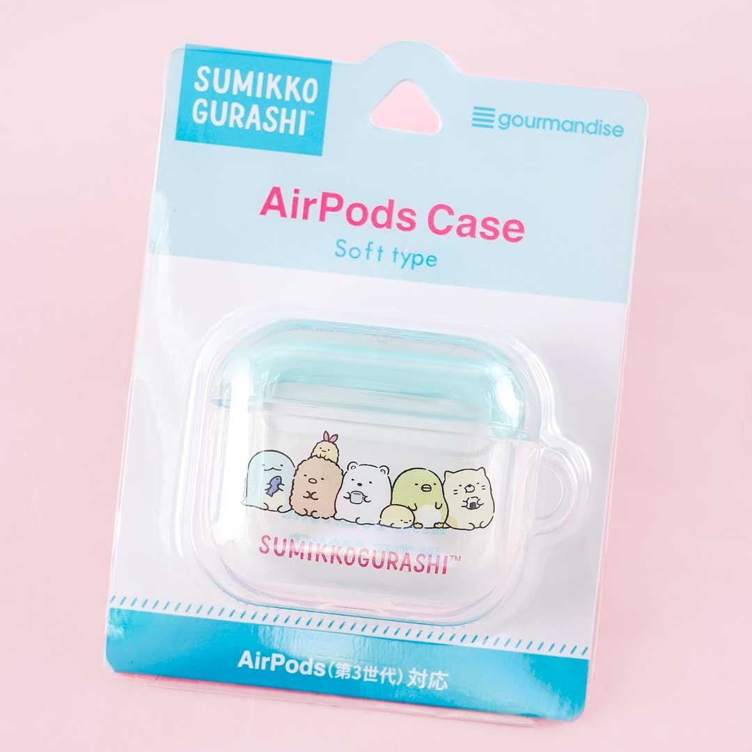 Sumikko Gurashi Friends Soft-Type Clear Case - AirPods (3rd generation)