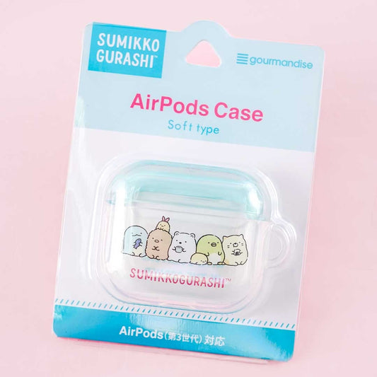 Sumikko Gurashi Friends Soft-Type Clear Case - AirPods (3rd generation)