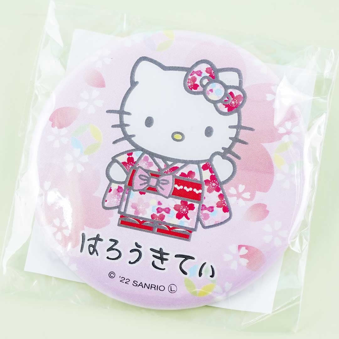 Hello Kitty Sakura Kimono Badge