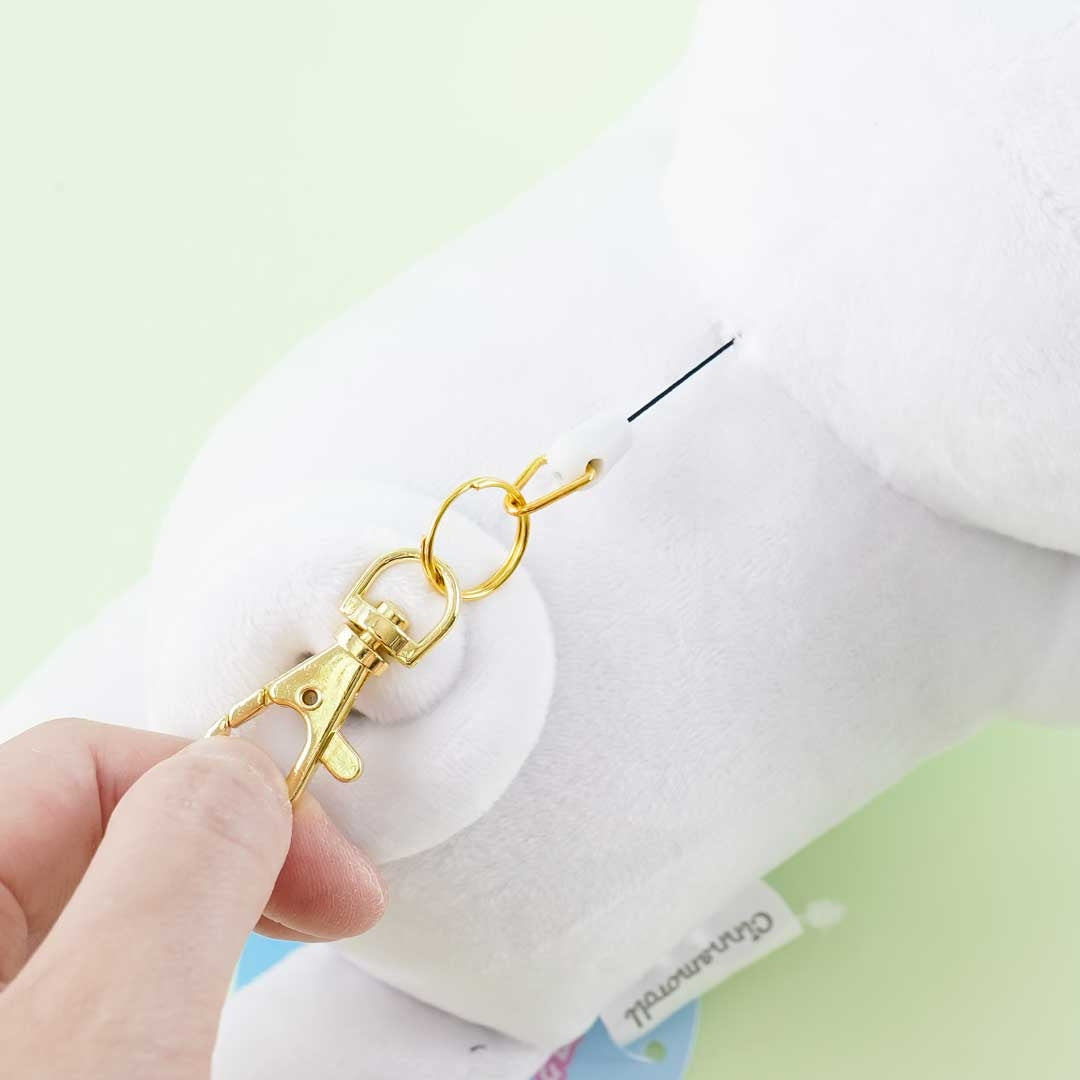 Lying Cinnamoroll Plushie Pass Case & Bag Charm