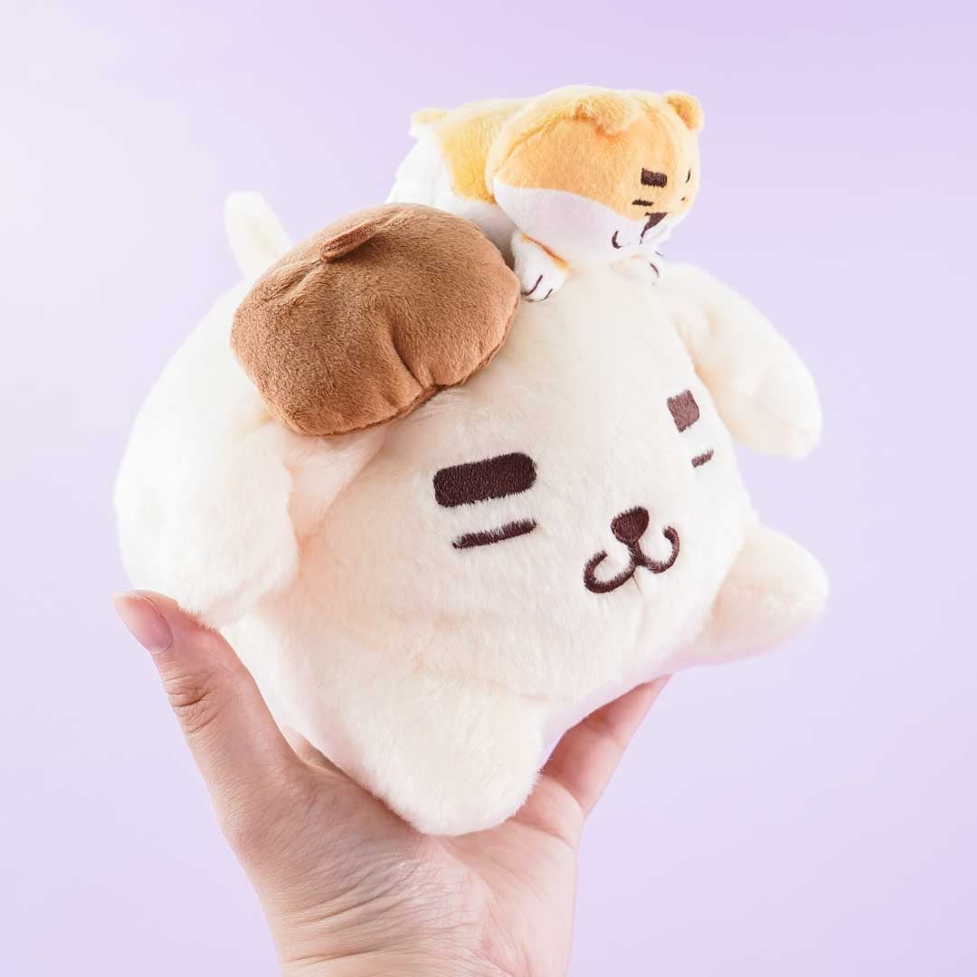 Pompompurin x Shibanban Napping Plushie - Medium