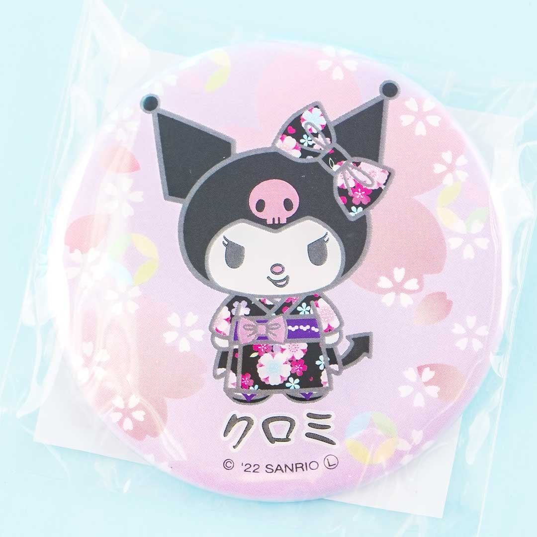 Kuromi Sakura Kimono Badge